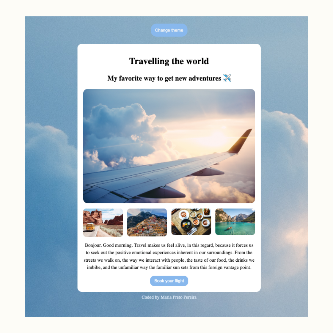 Travel Website